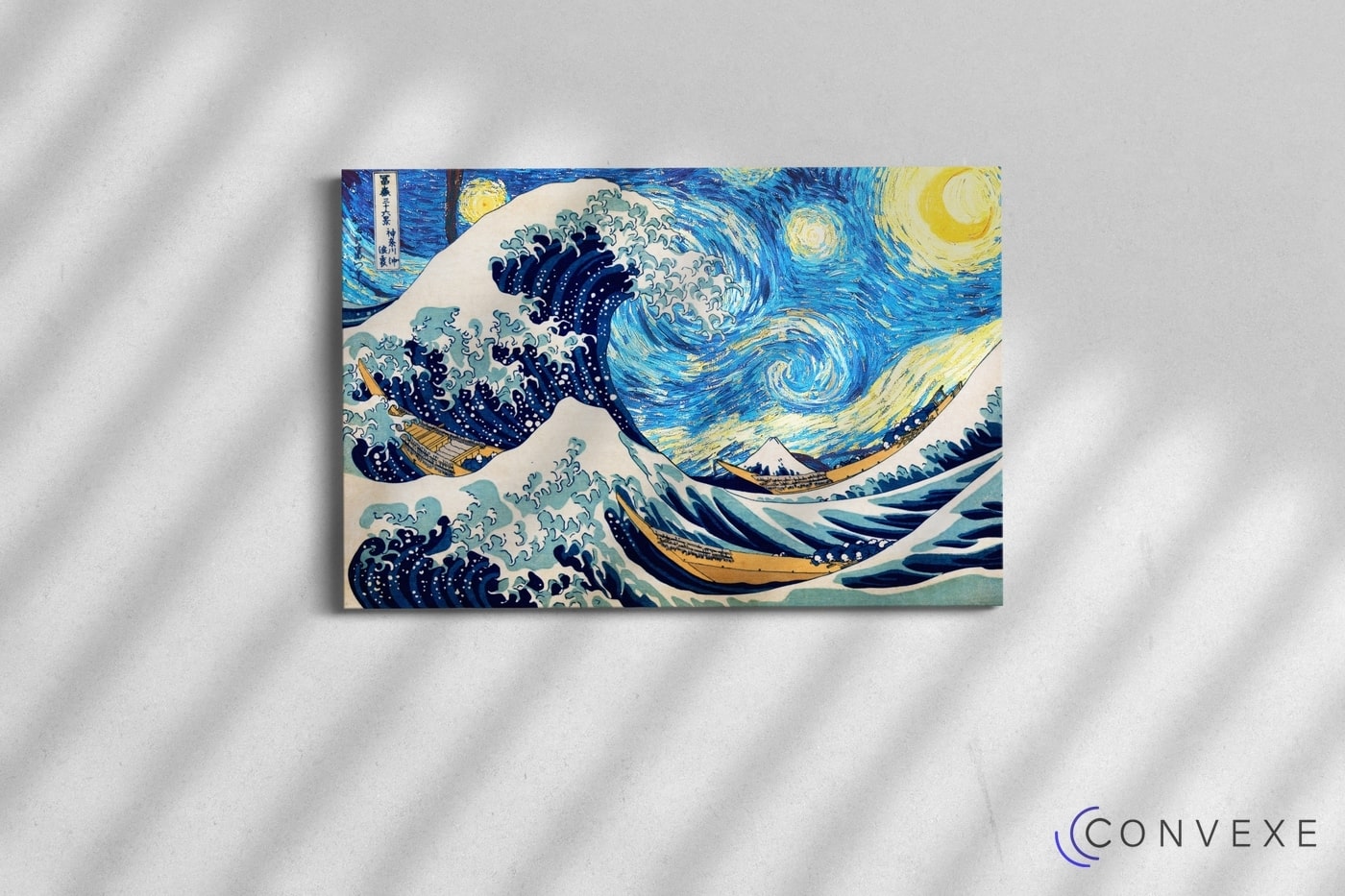 Quadro Decorativo 1 Tela Pintura A Noite Estrelada Van Gogh